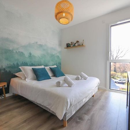 Les Choucas - Appartement Duplex Lumineux Avec Parking Annecy Exteriör bild