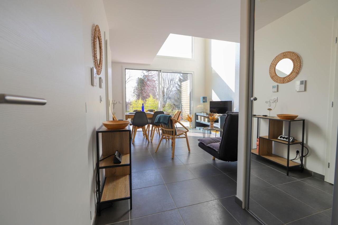 Les Choucas - Appartement Duplex Lumineux Avec Parking Annecy Exteriör bild