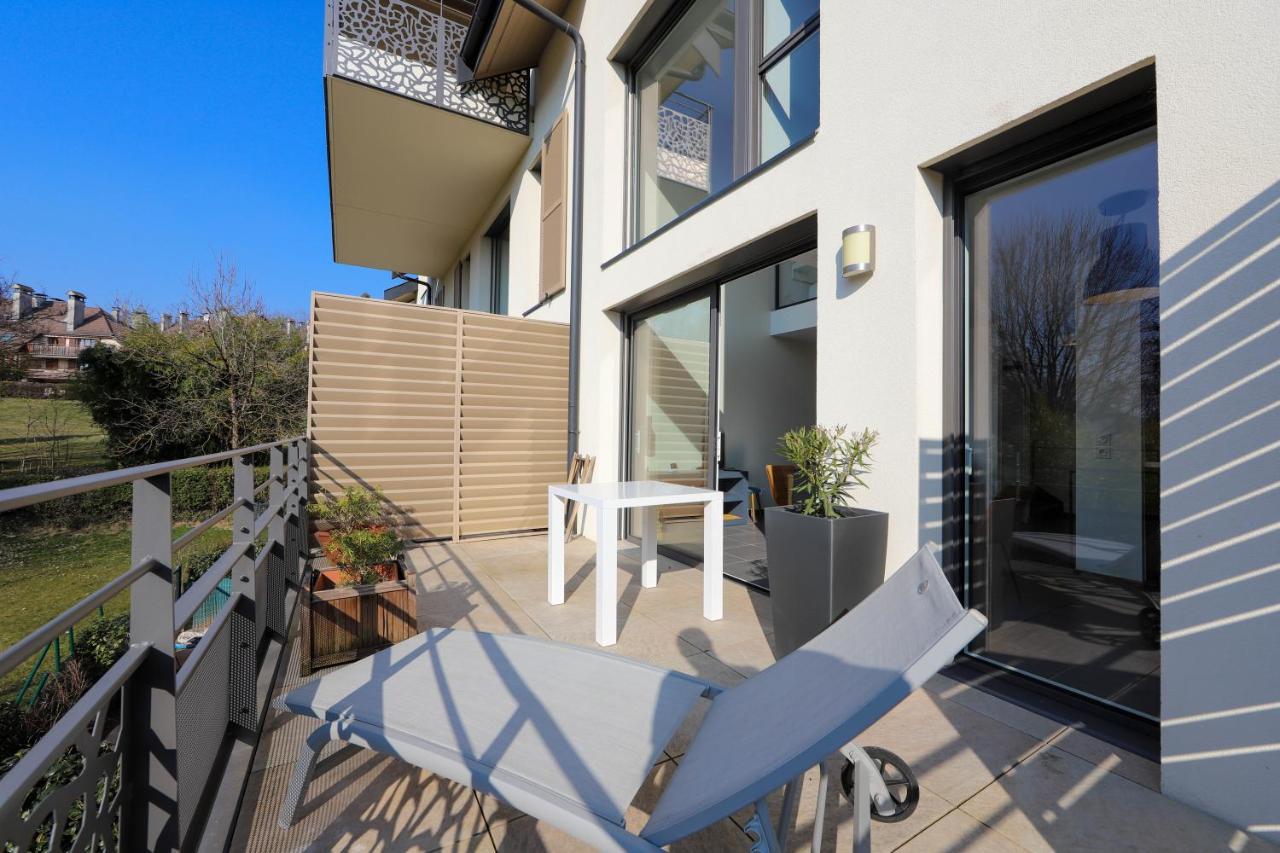 Les Choucas - Appartement Duplex Lumineux Avec Parking Annecy Exteriör bild
