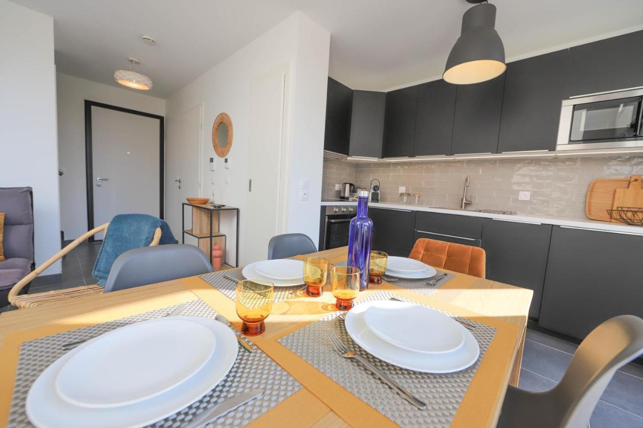 Les Choucas - Appartement Duplex Lumineux Avec Parking Annecy Exteriör bild