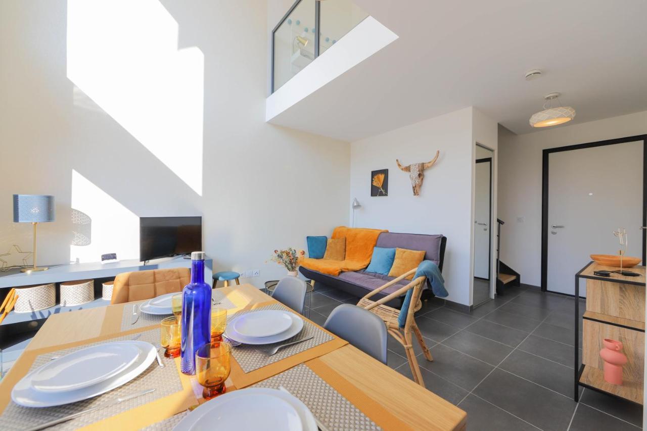 Les Choucas - Appartement Duplex Lumineux Avec Parking Annecy Exteriör bild